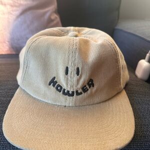 Howler Smiles Strapback cap- yellow